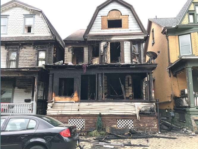 Fire destroys city home News, Sports, Jobs Altoona Mirror